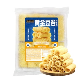 时朴黄金豆卷 腐皮卷 炸腐竹105g【火锅麻辣烫螺蛳粉食材】