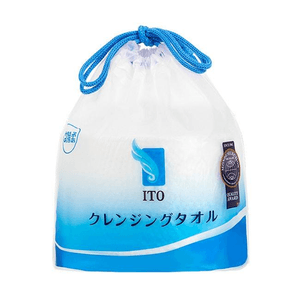 【日本直邮】 日本 ITO艾特柔 一次性干湿两用绵柔洗脸巾80枚