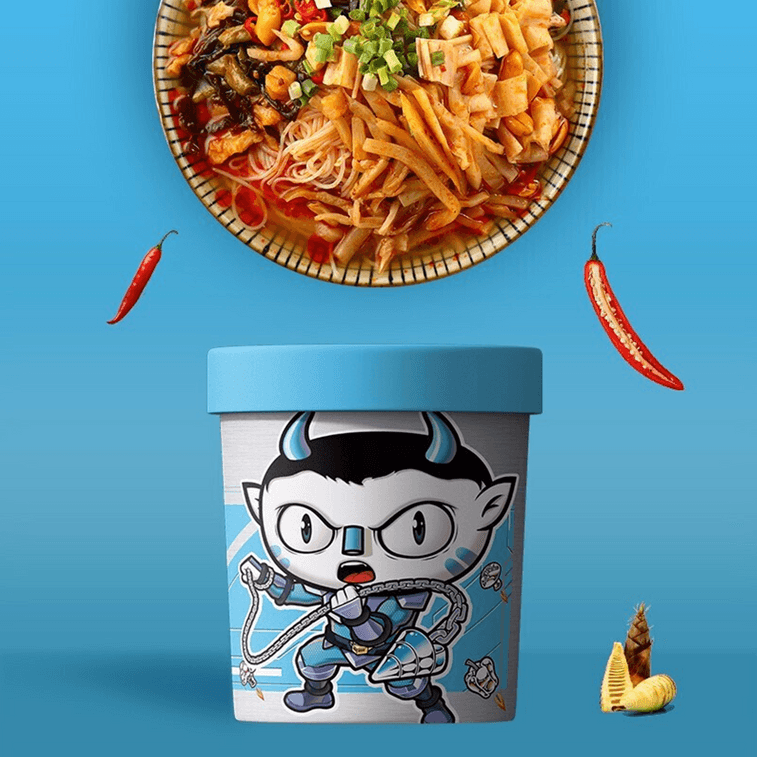 食族 柳州螺螄粉 沖泡即食 桶裝 142g 11