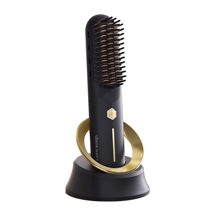 UBelle Wireless Negative Ion Straight Hair Comb Black 1 Piece