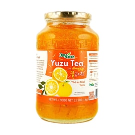 Honey Yuzu Tea, Concentrated Jam,35.27 oz 【Korea Trendy】【DIY Drinks , Dessert ,Baking】