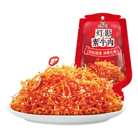 好巴食 香辣灯影素牛肉丝90g 爆款零食小吃辣条 【四川特产】追剧解馋 香酥麻辣一口上头