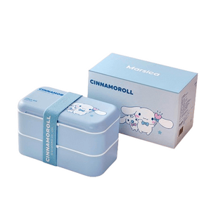 [중국 직송] 학생 및 직장인을 위한 Sanrio 2단 전자레인지 도시락 상자 - Big Ear Dog