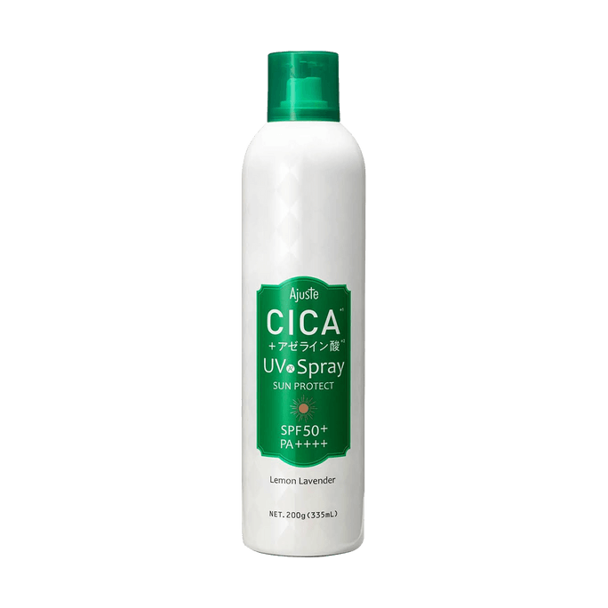 CICA & Azelaic Acid Cool UV Spray, SPF50+ PA++++, 7.05 oz, #Lemon Lavender【Centella Repair Cooling Quick-Dry】