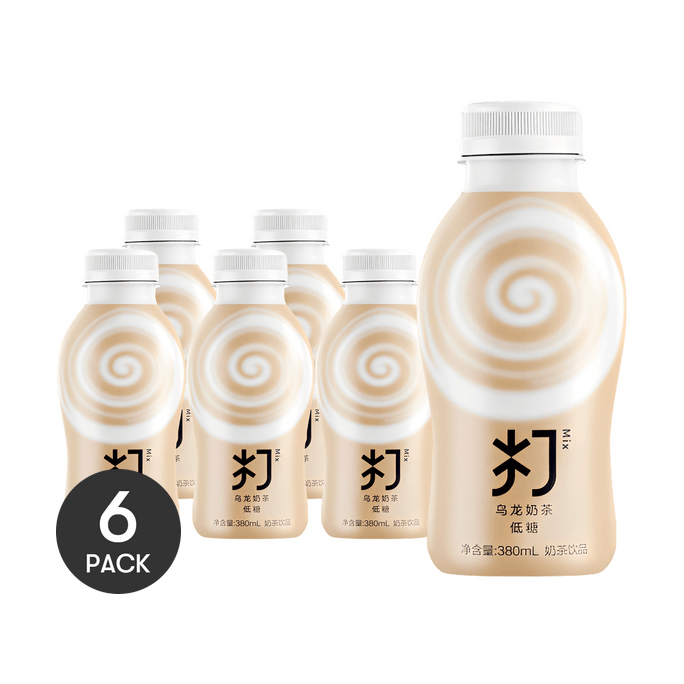 Milk Tea Oolong Low Sugar  10.14 fl oz *6【6 Packs】