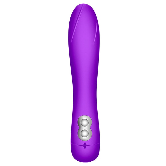 【中国直邮】悦泡 青春女王系列紫色震动棒充电款女用自慰器 USB充电多频震动AV棒