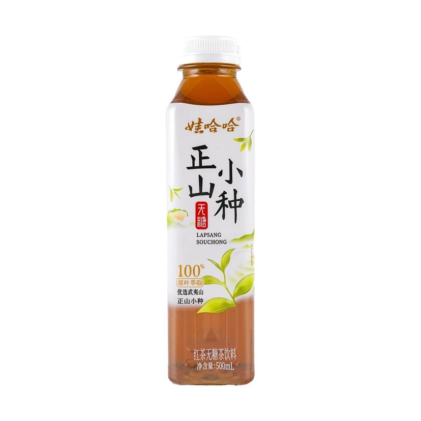 娃哈哈 正山小种 红茶饮料 500ml【0糖0卡】【100%原叶萃取】