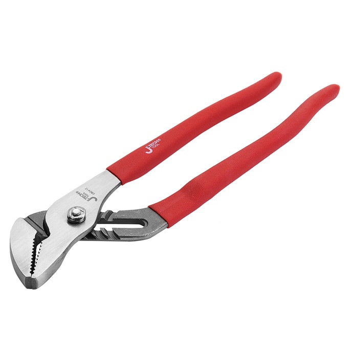 Jetech 12 Inch Water Pump Pliers - Industrial Grade Steel Tongue and Groove Pliers with Adjustable Straight Jaw