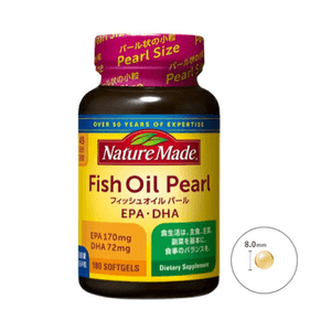 【日本直邮】 日本 OTSUKA 大冢制药 大冢制药 Nature Made 鱼油软胶囊 180粒 保健品 鱼油 健康