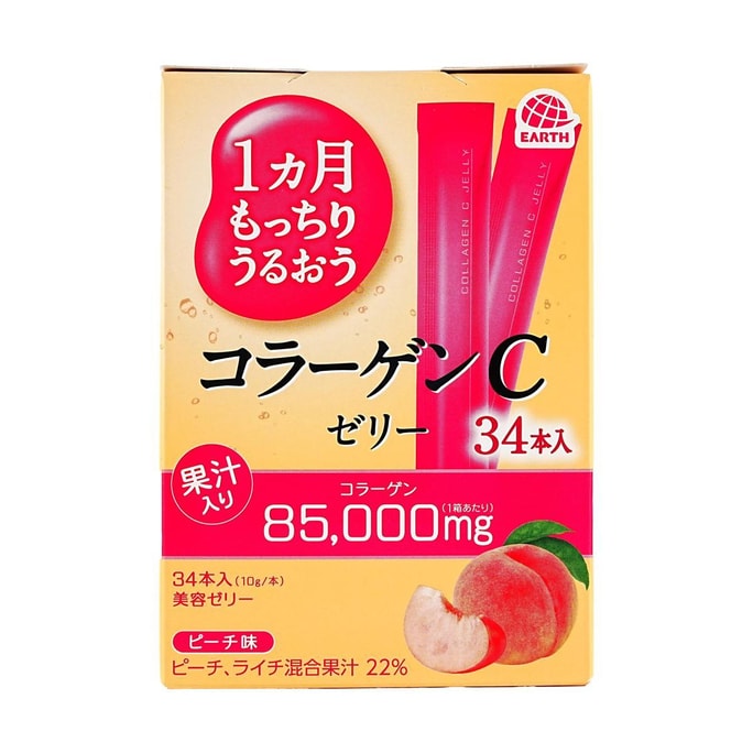 コラーゲンCゼリーピーチ 34本