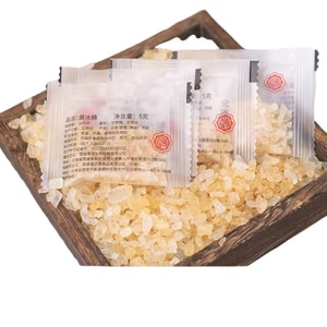 Small rock sugar easily dissolves in independent small bags [20 small bags inside] 100g * 1 bag