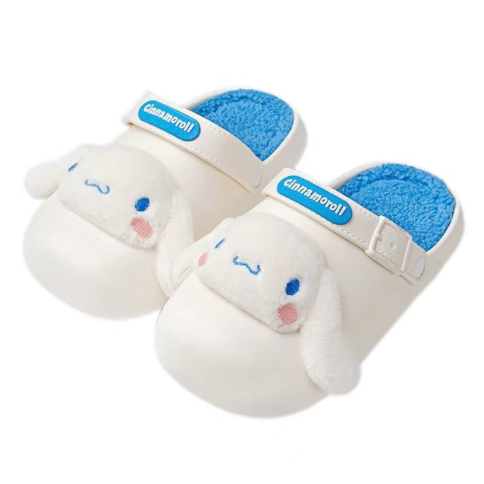 Baotou Cotton Slippers Female Autumn And Winter Two Wear/Home Indoor/Thick Bottom-Cinnamoroll 38-39Size 1Pair