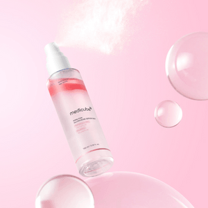 韩国MEDICUBE美蒂秋芙 PDRN粉色谷胱甘肽精华喷雾 三文鱼PDRN安瓶喷雾 100ml 水光丰盈 保湿透亮弹润 舒缓降温