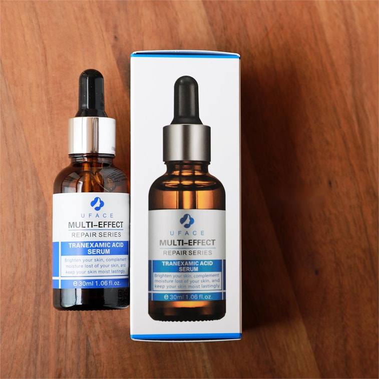 優斐斯uface 傳明酸精華液 多效修護精華 30ml 美白淡斑特證 提亮去黃改善暗沉膚色淡色斑 5