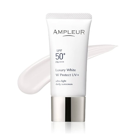 Get AMPLEUR Luxury White W Protect UV Plus SPF50+ PA++++ 30g