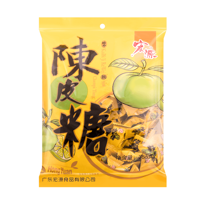 宏源 陈皮糖 355g