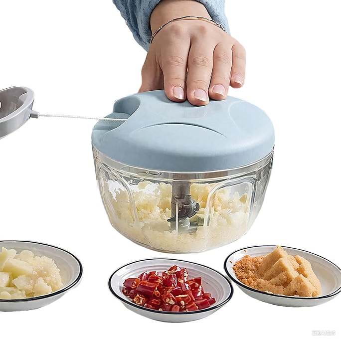500ml Manual Food Processor Vegetable Chopper