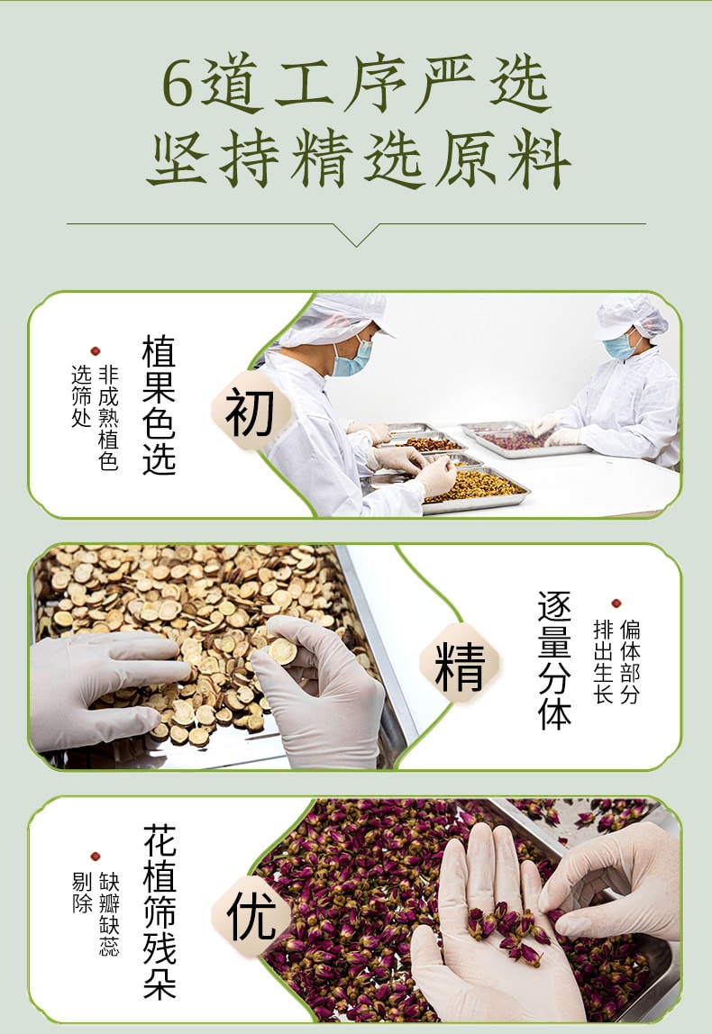 【中國直郵】固本堂 冬瓜荷葉茶油切大肚茶玫瑰花荷葉花茶刮油茶女養生茶180g
