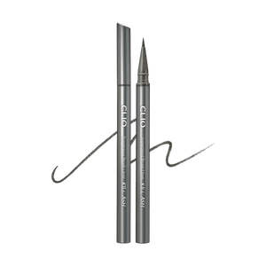 Superproof Brush Liner KILL ASH, 01 ASH GRAY, 0.04 oz. - Waterproof, Smudge-proof, Long-lasting Liquid Eyeliner, Natural