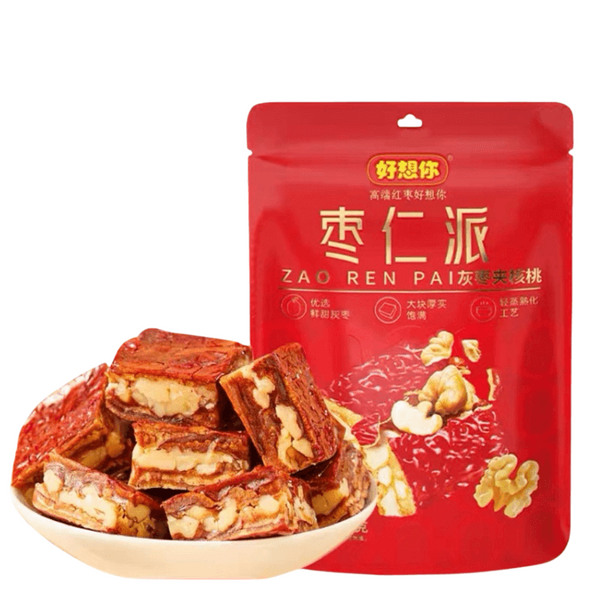 好想你 疆特产 大块枣仁派  115克 清蒸软糯无涩感 大块厚实巨饱满
