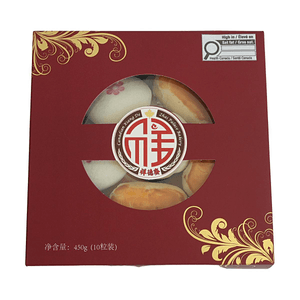 궈차오 딤섬 종합 과자 선물 세트, A 타입, 10개입, 15.87oz