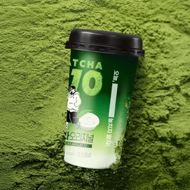 Matcha Cream Latte 6.76 fl oz【Korea Trendy】