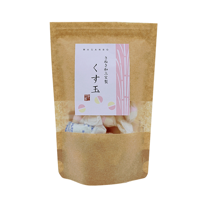 BAIKODO 和三盆||日本传统小点心和三盆双色药玉糖||50g