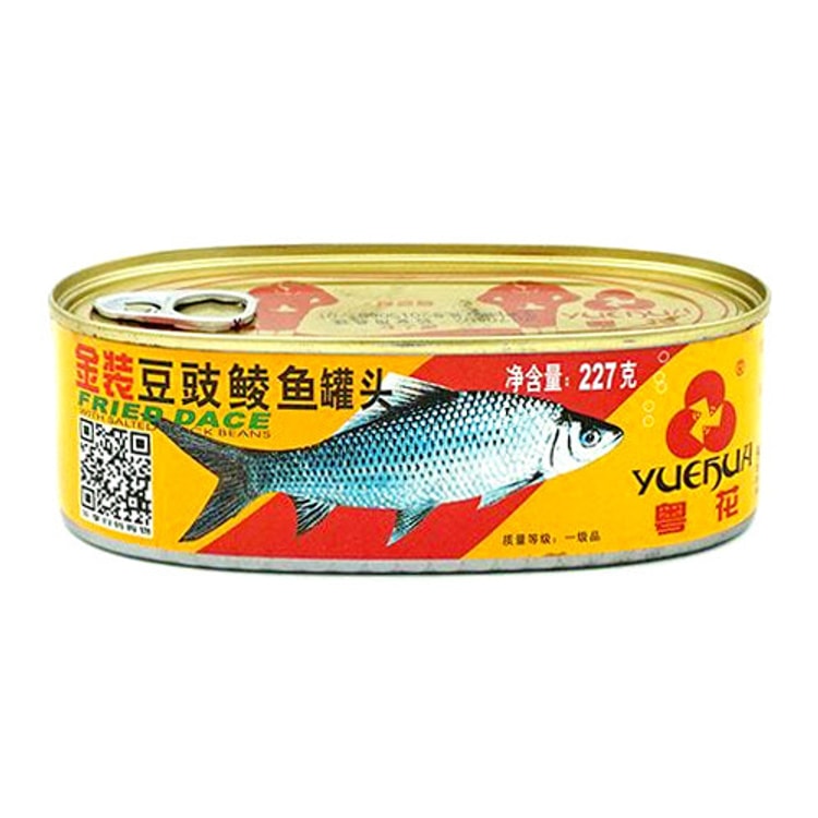 YUEHUA Fried Dace With Salted Black Bean 227g - Yamibuy.com