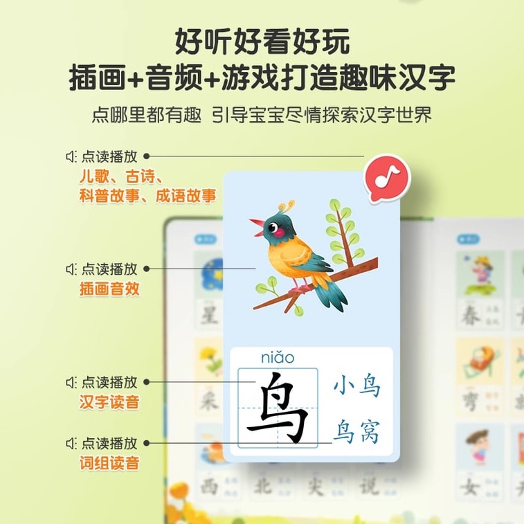 【中国直送】BabyBus絵本シリーズ（4～6歳児対象）：漢字の認識、段階別読書、早期教育、漢字の楽しさを網羅したガイド（全3冊） 3