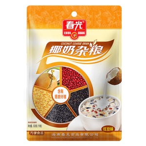 【中國直郵】 春光 椰奶雜糧海南特產五穀雜糧早餐含20.5%椰漿 紅豆味*