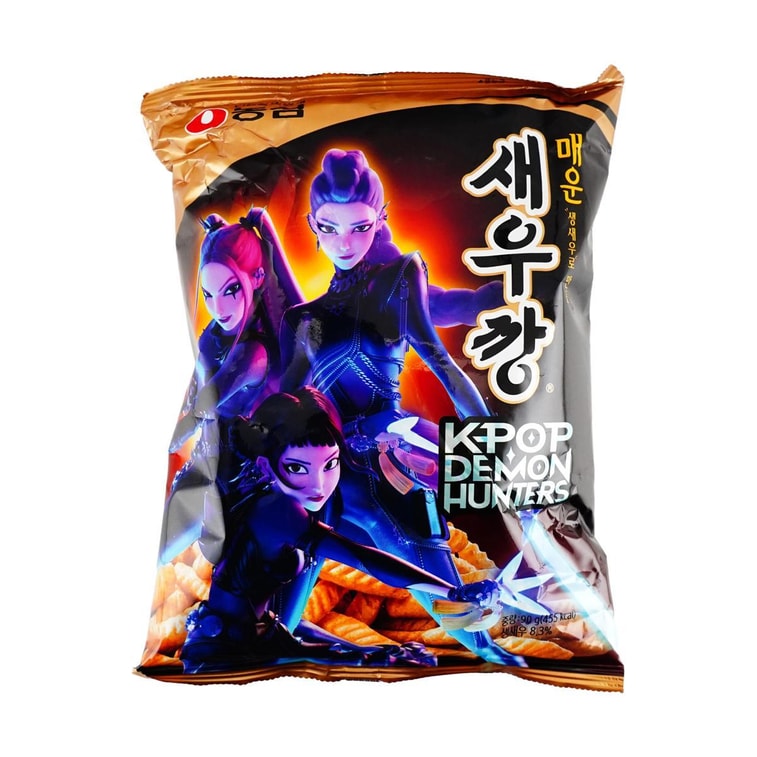 【Shrimp Cracker Combo】 K-pop Demon Hunters Shrimp Cracker ,5.63 oz【Wasabi  + Spicy Flavor】【Netflix Limited Edition】 10
