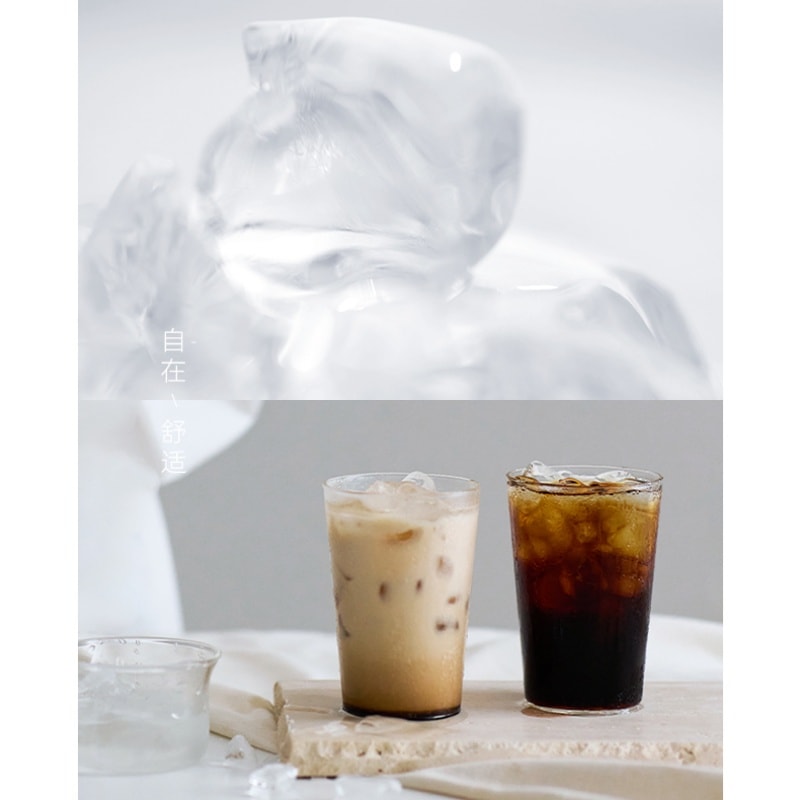 【中國直郵】 OLAYKS 保溫杯不鏽鋼咖啡杯吸管水杯校園隨行杯 陶白色 一個裝