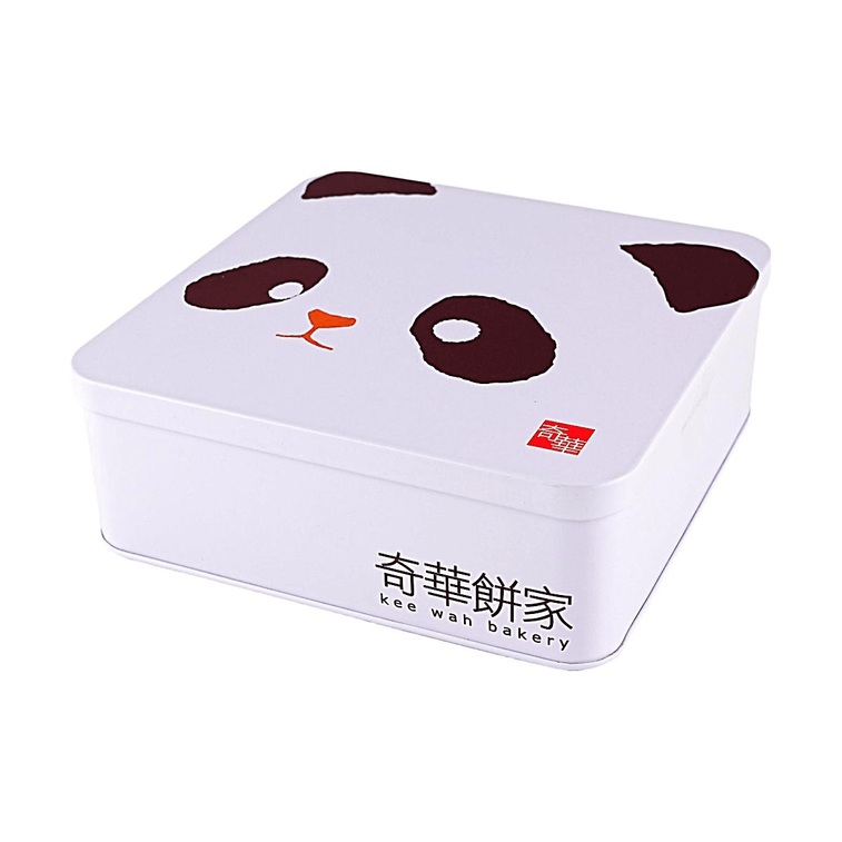 手作りパンダバタークッキーギフトボックス 18個入り 6.98オンス 【超かわいいお土産】 6