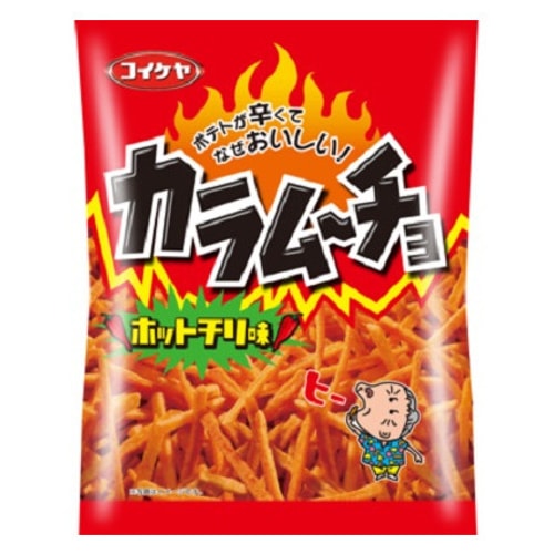 KOIKEYA Spicy Potato Sticks with Hot Chilli Kara Mucho 105g