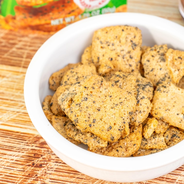 Rice Cracker Nori Seaweed Flavor 1.76oz【Thailand 711・Big C Popular Products】 4