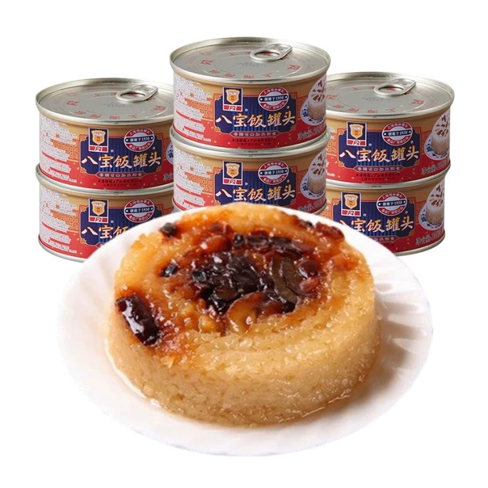 Meilin Eight-Treasure Rice Can Shanghai Specialty 350g*1 can