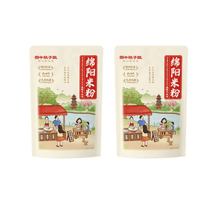 【中国直送】【春節に欠かせない】四川風ピーチシスタービーフン スパイシービーフ味 195g×2袋