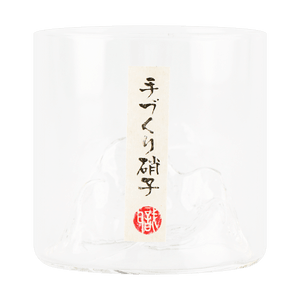 Double Layer Design Mountain Whiskey Glass 180ml