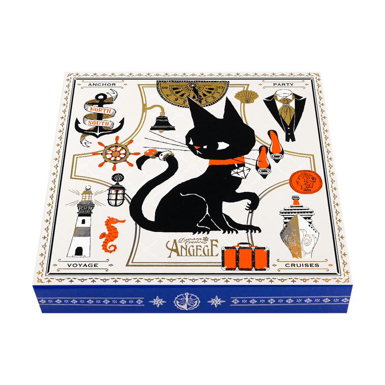 日本GONCHAROFF×宮崎一人联名款 ANGEGE黑色猫咪 巧克力礼盒 混合口味 13枚装 【可爱迷人猫猫教】 6