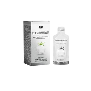 雀蜂 白番茄血橙雙白飲【逆襲冷白皮】血橙粉 官方正品維C血橙飲膠原蛋白 0脂果蔬汁 濃度血橙汁飲料 膠原蛋白肽液態飲 果蔬汁飲料 添加鰹魚彈性蛋白肽 150ml