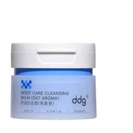 DDG 오트밀 클렌징 밤 2.0(110ml 병)은 부드러운 클렌징, 쉬운 유화, 민감한 피부를 위한 제품입니다.