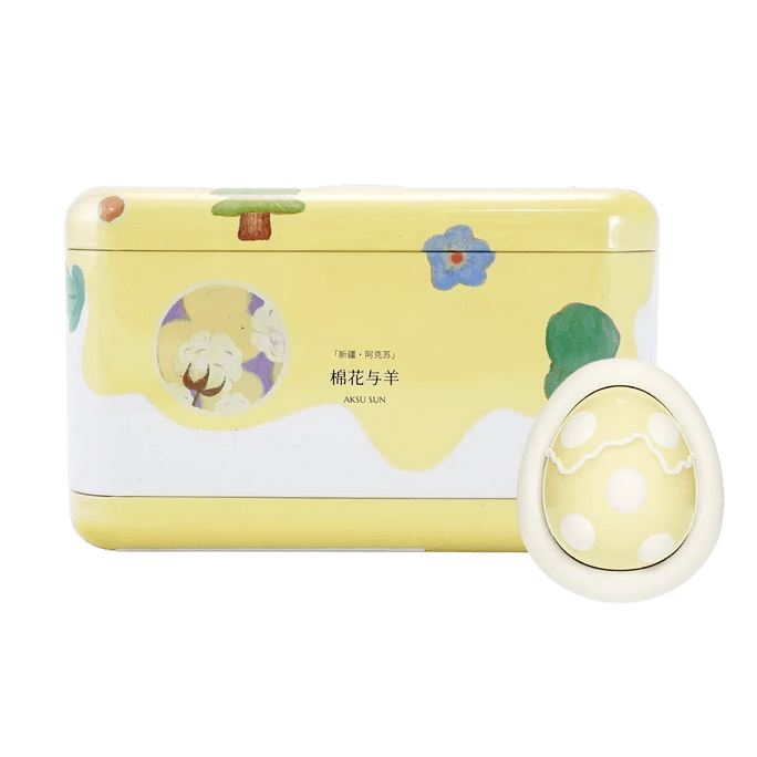 Little Dinosaur Birth Series Car Diffuser, Cotton and Lamb Scent, Woody, 3g*2, Silicone Clip for Easy Installation