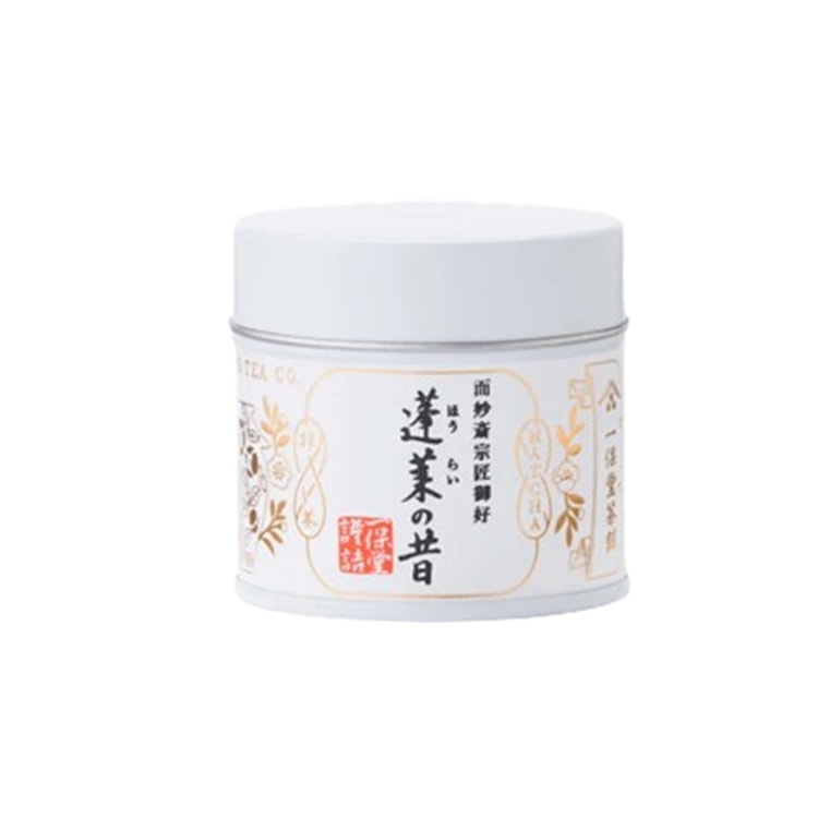 日本直邮】日本一保堂茶铺抹茶粉蓬莱の昔浓茶20g - 亚米