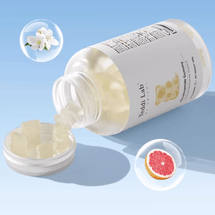 Nicotinamide Gummy, Glow with Nicotinamide & Vitamin E, Jasmine & Grapefruit Flavor, 60 gummies