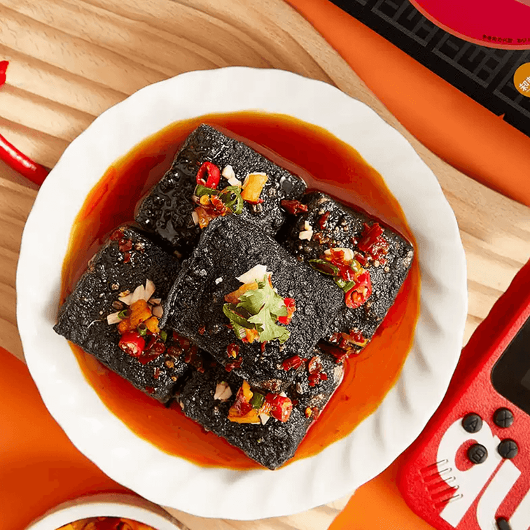 黑色經典 長沙臭豆腐 蒜香 120g【湖南認證!!】【長沙特產】 10