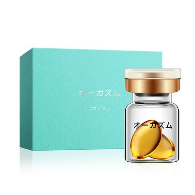 交悦 涨潮水 女性爽快液2粒装夫妻房事性用品  一盒 加速快感