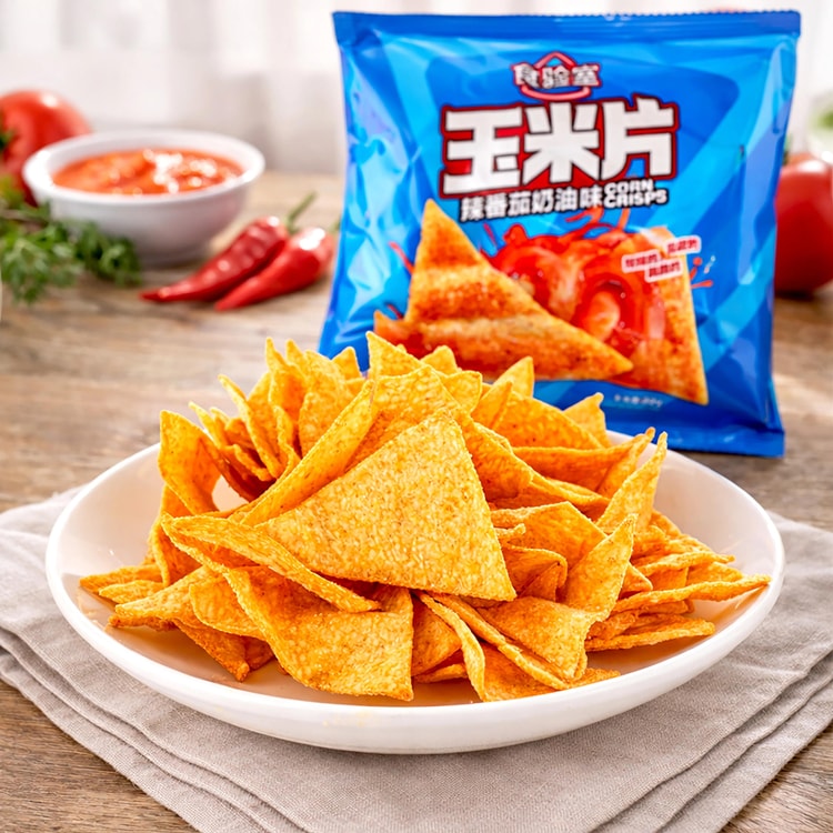 Food Laboratory スパイシートマトクリーム風味コーンチップス 0.7