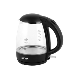 Electric Glass Speed- Boil Kettle  (AWK-151B) 1.2L / 4-5up Black 