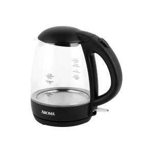Electric Glass Speed- Boil Kettle  (AWK-151B) 1.2L / 4-5up Black 
