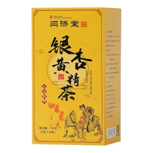 Ginkgo Biloba & Polygonatum Tea Ginkgo Tea Pine Pollen & Goji Berry Tea Cassia Seed & Poria Tea Mulberry Leaf Tea Senior Tea 150g/box